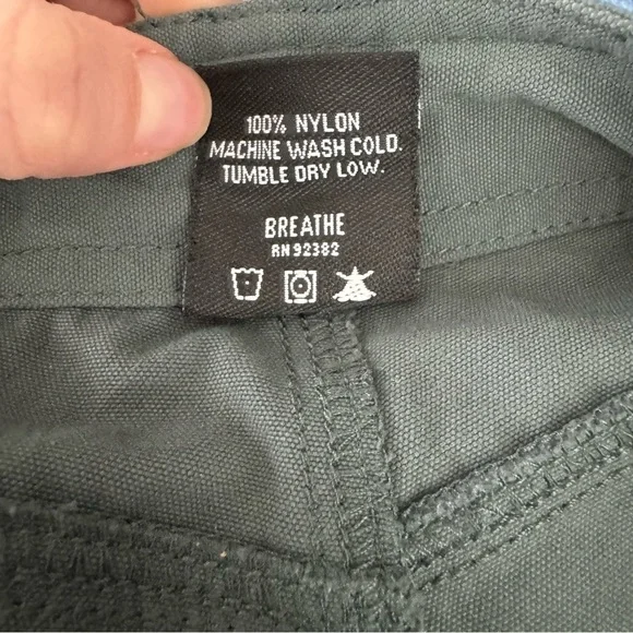 Prana green belted hiking athletic pants large - Picture 11 of 11